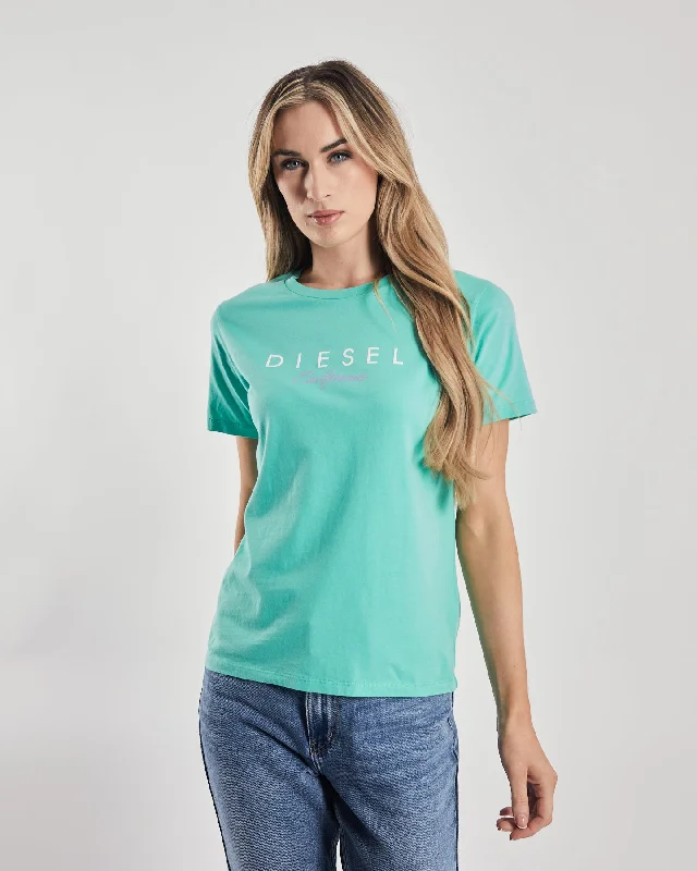 Women’s cardigan tops for cozy layering -Maisie T-Shirt Soft Jade