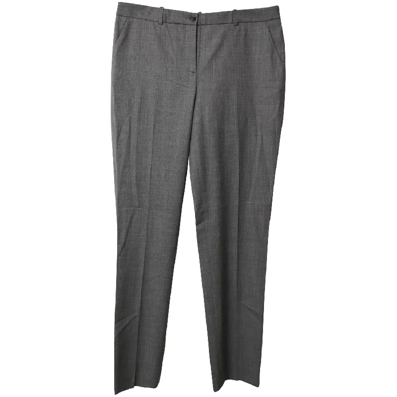 Women’s skinny trousers for sleek look -Michael Kors Tailored Pants in Grey Wool