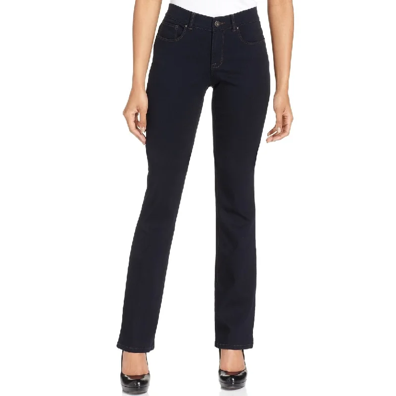 Women’s ankle pants for modern look -Style & Co Women's Petite Tummy-Control Mid-Rise Bootcut Jeans Size 10" - Blue - 10