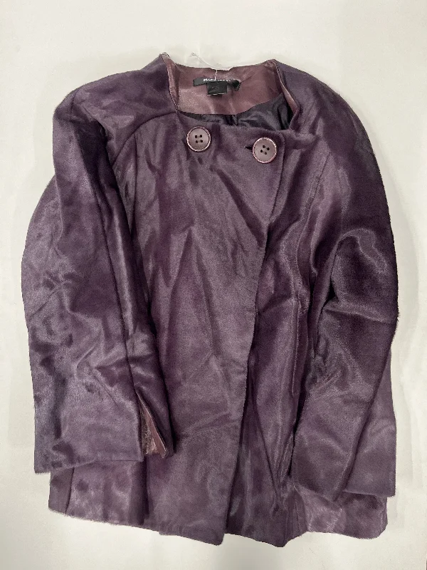 Women’s rain jackets for wet weather protection -Coat Leather By Ellen Tracy  Size: M