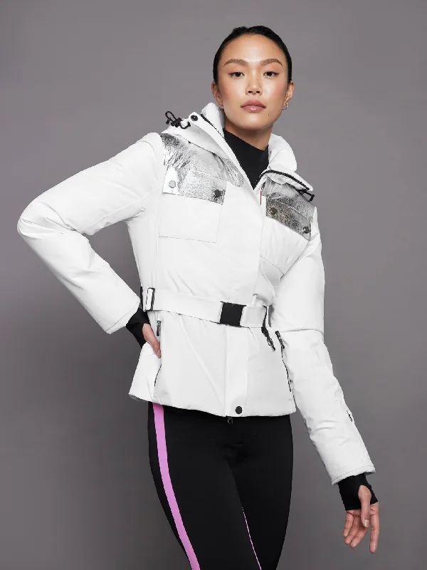 Women’s puffer vests for easy layering -Diana Jacket - Snow