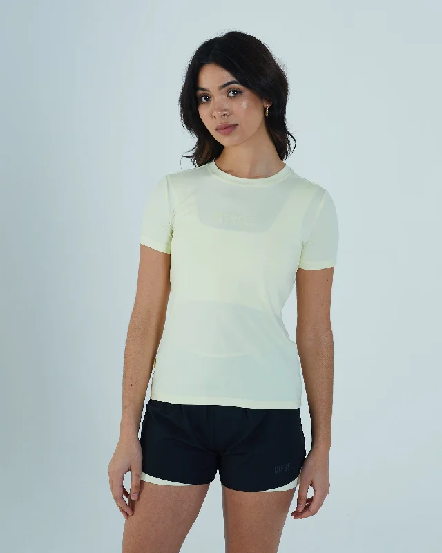 Women’s tank tops for warm weather -Asha T-Shirt Lemon Zest