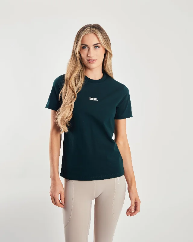 Women’s ruched tops for trendy texture -Hazel Tee Ponderosa Pine