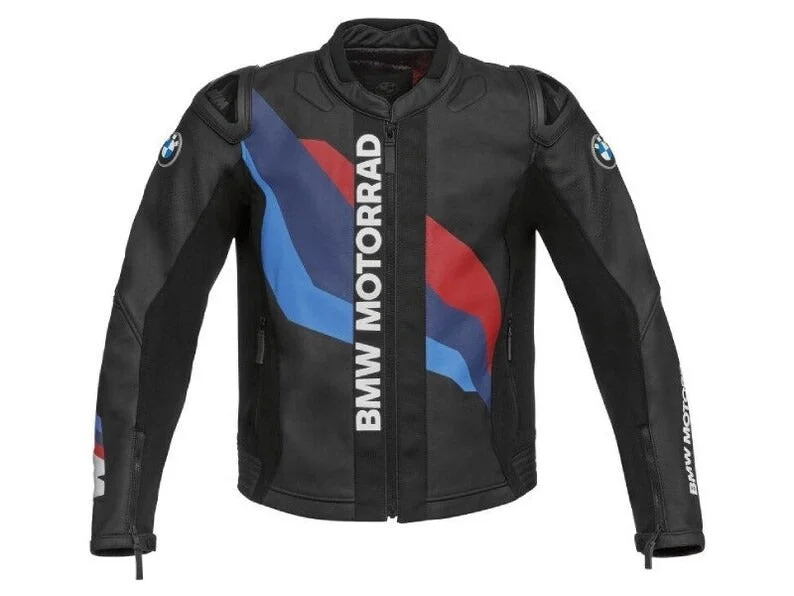 Women’s wrap coats for easy-to-wear style -BMW Motarrad Motorbike Racing Leather Jacket