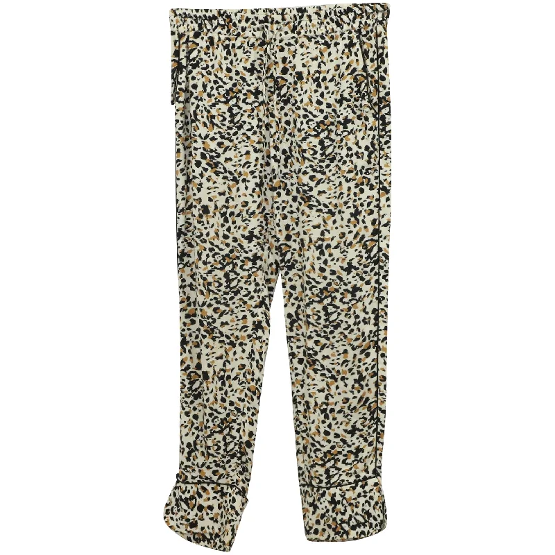 Women’s slimming pants for flattering fit -Zadig & Voltaire Parone Leo Pants in Animal Print Viscose