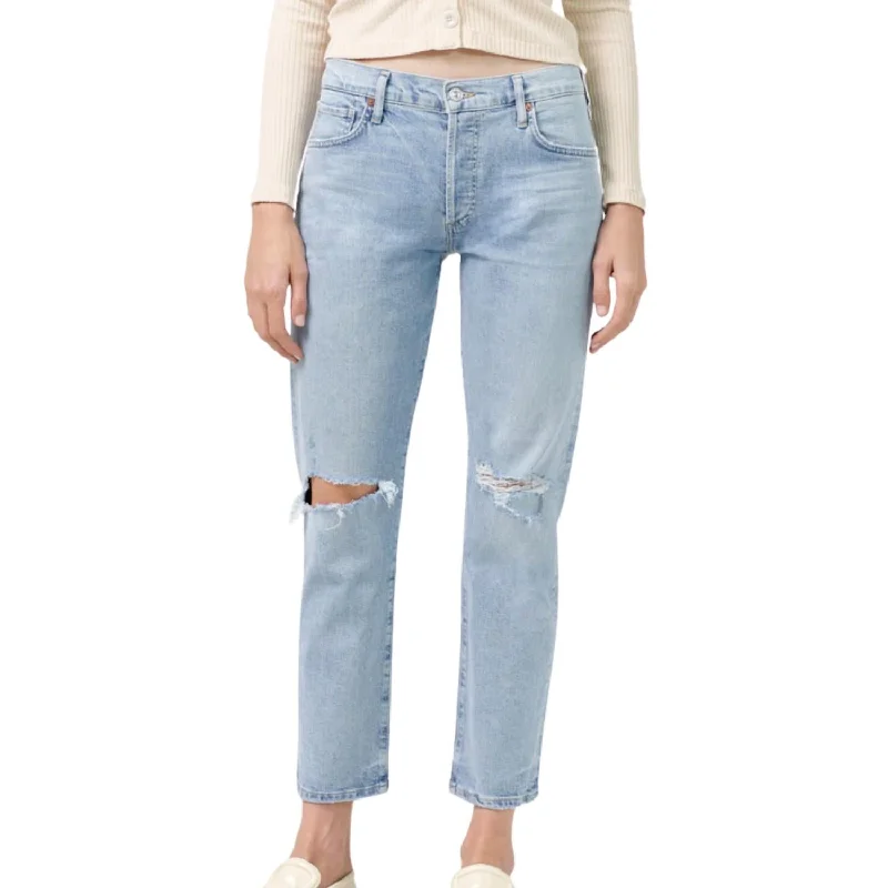 Women’s casual pants for weekend style -Emerson 27" Denim In Sugarcoat