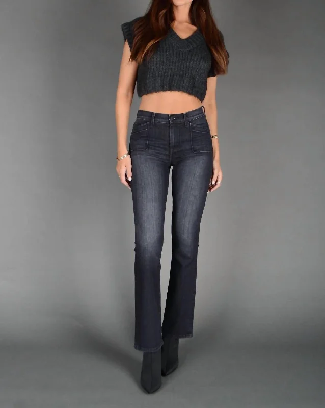 Women’s sweatpants for cozy comfort -Sahara Boot Cut Denim In Pompeii