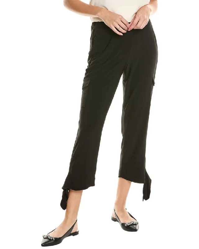 Women’s cropped leggings for active wear -Joseph Ribkoff Cargo Pant