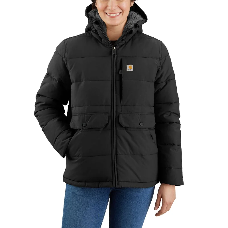 Women’s wool trench coats for fall fashion -Carhartt Montana Relaxed Fit Insulated Jacket