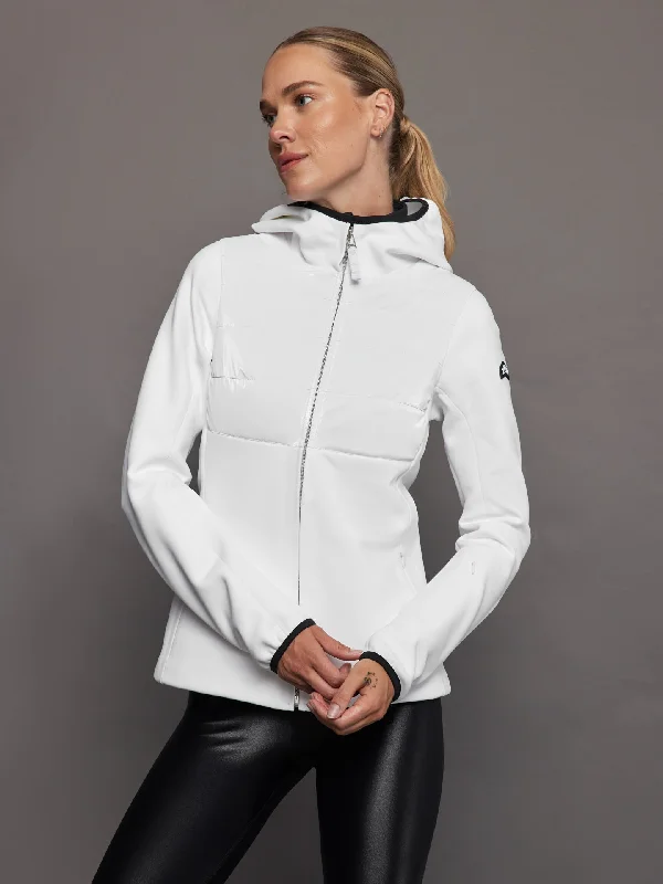 Women’s cargo jackets for utility fashion -Sundance Jacket Glam - White