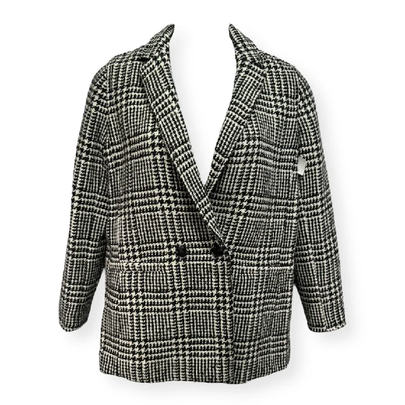 Women’s duffle coats for classic look -Coat Other By Talbots In Plaid Pattern, Size: 12