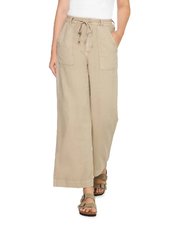 Women’s ankle-length pants for stylish casual wear -Emme Pant In Dune