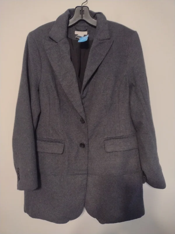 Women’s corduroy jackets for retro style -Coat Peacoat By H&m  Size: L