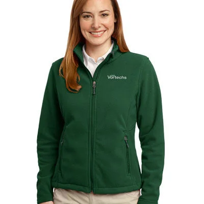 Women’s structured blazers for office wear -Port Authority Ladies Value Fleece Jacket