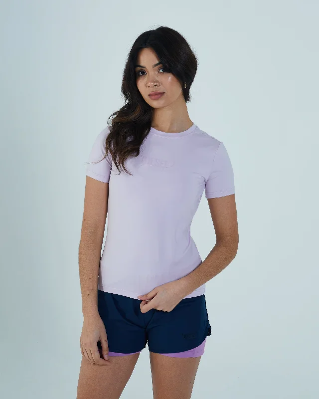 Women’s casual tops for everyday wear -Asha T-Shirt Soft Violet