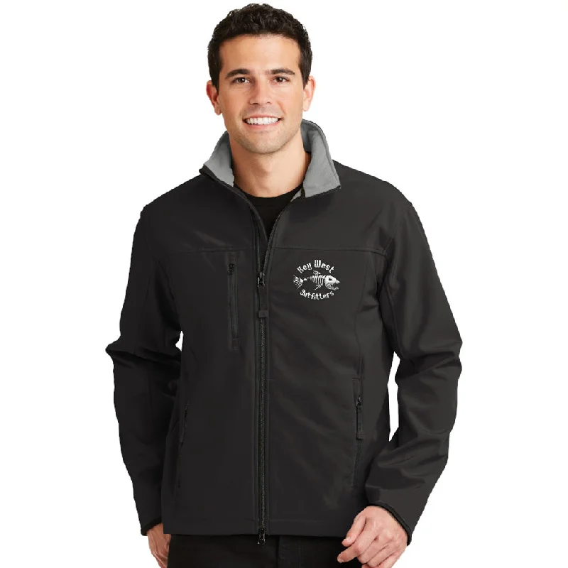 Women’s lightweight jackets for spring and fall -Port Authority Glacier Soft Shell Jacket