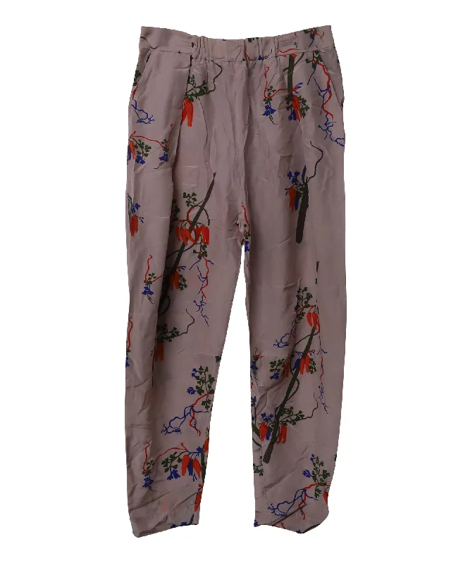 Women’s cargo shorts for summer wear -Vivienne Westwood Anglomania New Realm Trousers in Pink Silk