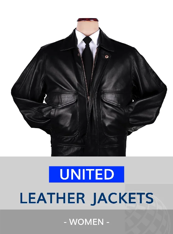 Women’s fur coats for luxurious warmth -UNITED UNIFORM LEATHER JACKETS WOMEN