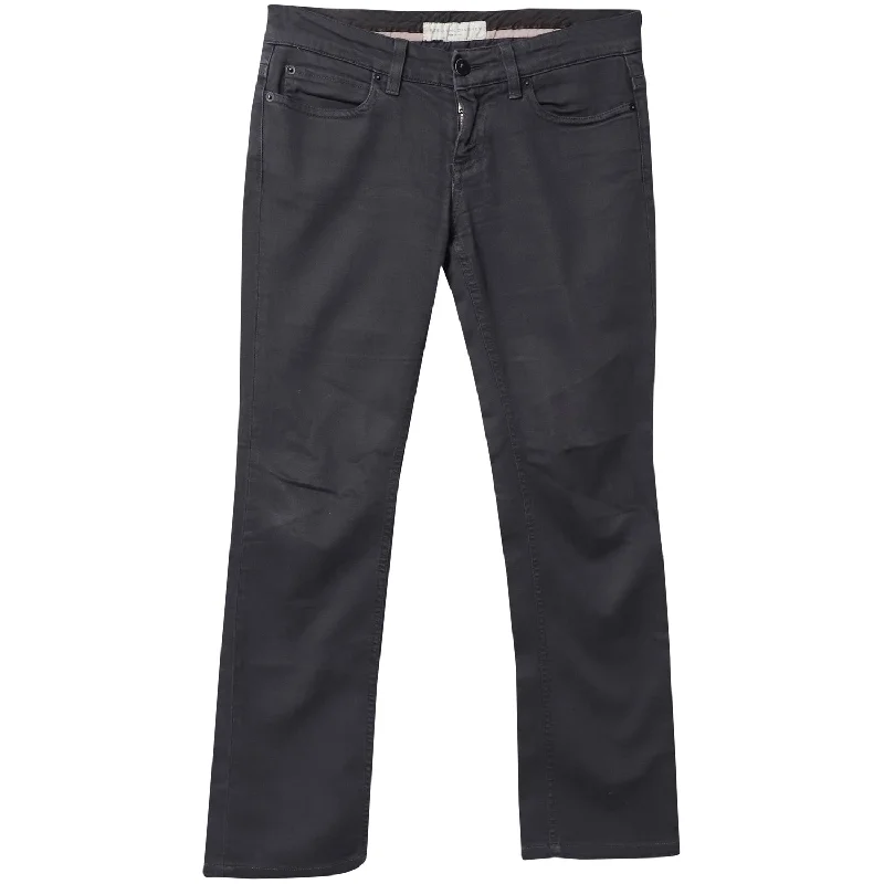 Women’s denim capris for summer style -Stella McCartney Denim Jeans in Dark Grey Cotton