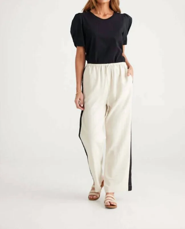 Women’s linen pants for lightweight comfort -Second Valley Pants In Natural