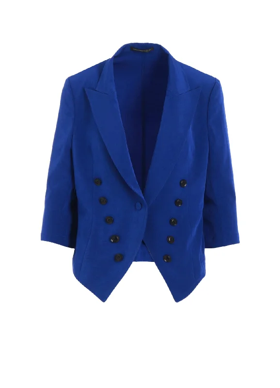 Women’s overcoats for formal occasions -CREPE de CHINE FRENCH TAIL JACKET