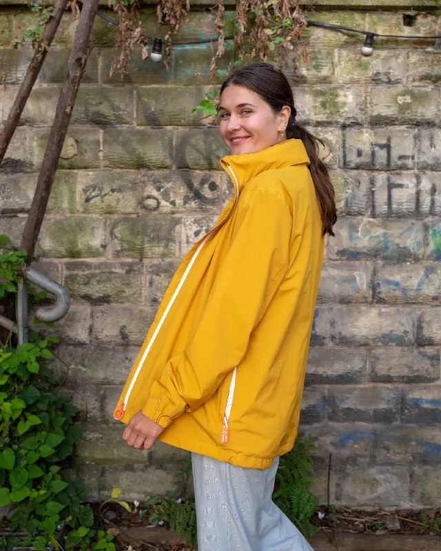 Women’s asymmetrical jackets for modern flair -Urban Jacket — Mustard