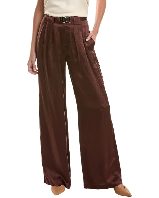 Women’s athletic pants for gym wear -Nicholas Iman Silk-Blend Pant