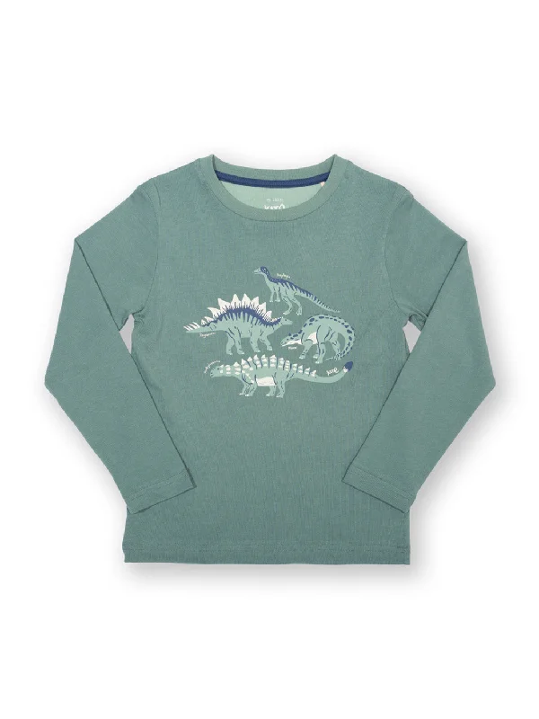 Women’s smock tops for stylish comfort -Veggie dinos t-shirt