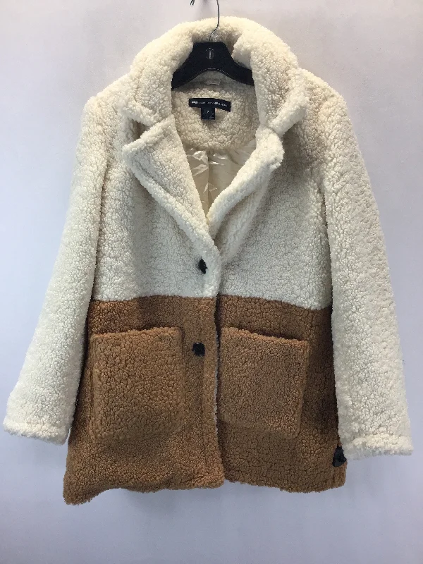 Women’s tailored blazers for formal occasions -Coat Faux Fur & Sherpa By French Connection  Size: S