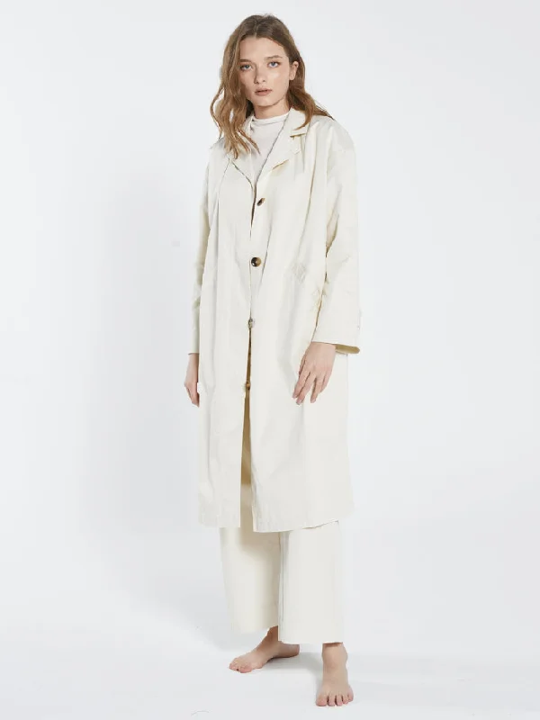 Women’s duffle coats for classic look -Harvey Trench Coat - Tofu