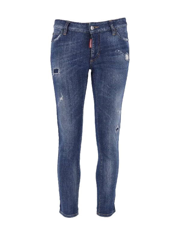 Women’s office pants for professional outfits -distressed skinny jeans