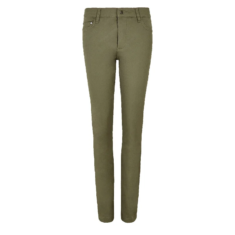 Women’s khaki pants for casual wear -Dubarry Greenway Trousers Pesto